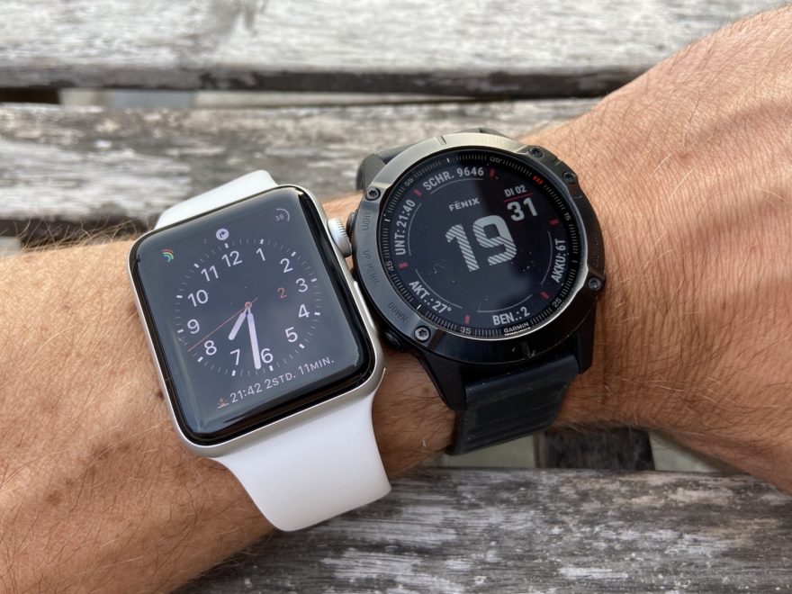 Fenix 6 - Apple Watch S3